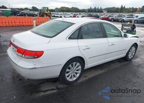 2009 Hyundai Azera Gls z USA, uszkodzony, nr VIN KMHFC46D59A349693